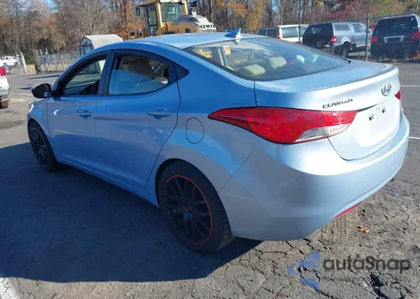 2012 Hyundai Elantra Gls (Ulsan Plant) из США, поврежденный, VIN KMHDH4AE5CU330320